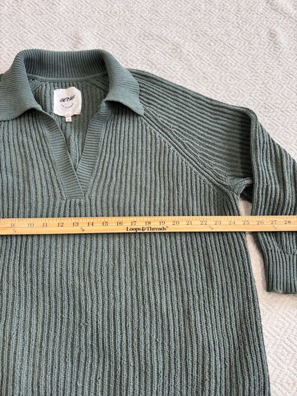Aerie Sugar Rush Chenille Sweater Sz M - Picture 4 of 9